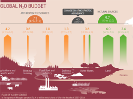 Simplified budget infographic