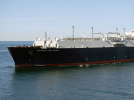 Gas tanker